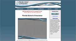 Desktop Screenshot of floridaschool.com
